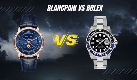 blancpain vs rolex